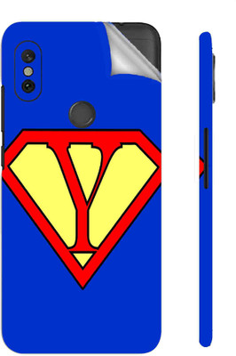 Snooky Mi Redmi Note 6 Pro Mobile Skin(Blue)