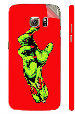 Snooky Samsung Galaxy S7 Edge Mobile Skin(Red)