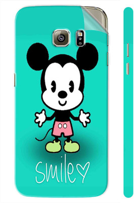 Snooky Samsung Galaxy S6 Edge Mobile Skin(Green)