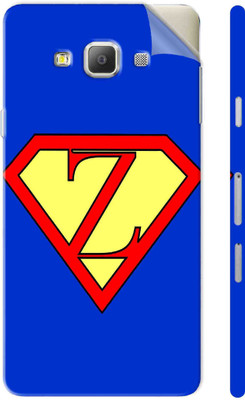 Snooky Samsung Galaxy E7 Mobile Skin(Blue)