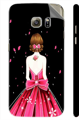 Snooky Samsung Galaxy S6 Edge Mobile Skin(Black)
