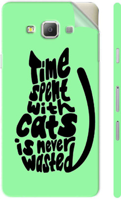 Snooky Samsung Galaxy E7 Mobile Skin(Green)