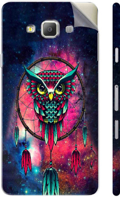 Snooky Samsung Galaxy E7 Mobile Skin(Blue)