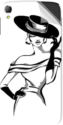 Snooky Panasonic Eluga Switch Mobile Skin(White)