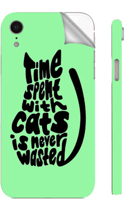 Snooky Apple iPhone XR Mobile Skin(Green)