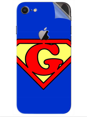 Snooky Apple Iphone 8 Mobile Skin(Blue)