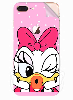 Snooky Apple iPhone 8 Plus Mobile Skin(Pink)