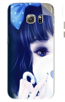Snooky Samsung Galaxy S6 Edge Mobile Skin(Blue)