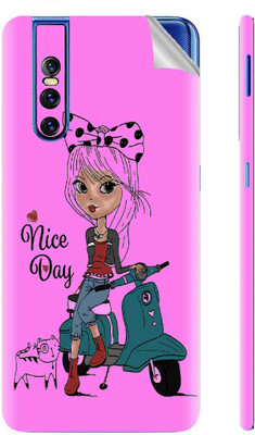 Snooky Vivo V15 Pro Mobile Skin(Pink)
