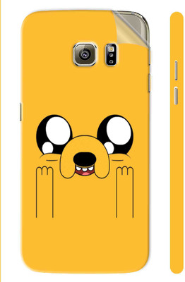 Snooky Samsung Galaxy S7 Edge Mobile Skin(Yellow)