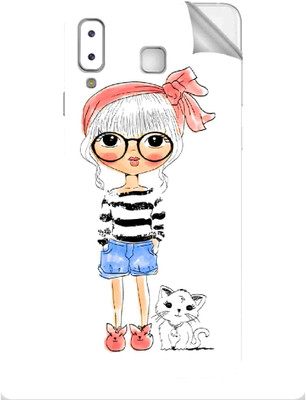 Snooky Samsung Galaxy A8 Star Mobile Skin(White)