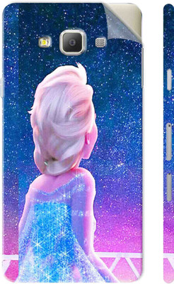 Snooky Samsung Galaxy E7 Mobile Skin(Blue)