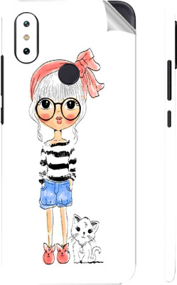 Snooky Mi A2 Mobile Skin(White)