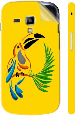 Snooky Samsung Galaxy S Duos Mobile Skin(Yellow)