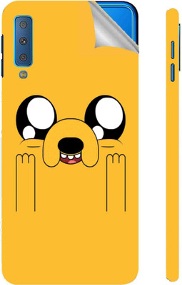 Snooky Samsung Galaxy A7 2018 Edition Mobile Skin(Orange)