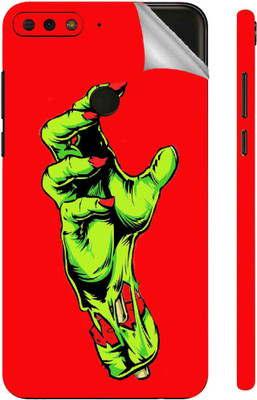 Snooky Huawei Y7 Prime 2018 Mobile Skin(Red)