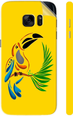 Snooky Samsung Galaxy S7 Mobile Skin(Yellow)