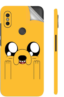 Snooky Mi Redmi Note 6 Pro Mobile Skin(Orange)