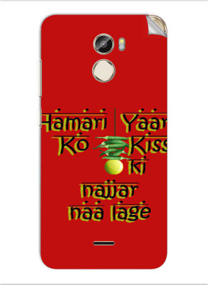 Snooky Gionee X1 Mobile Skin(Red)