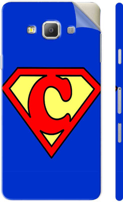 Snooky Samsung Galaxy E7 Mobile Skin(Blue)