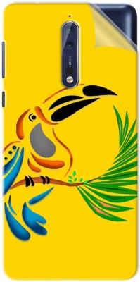 Snooky Nokia 9 Mobile Skin(Yellow)