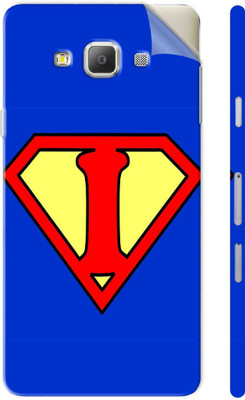 Snooky Samsung Galaxy E7 Mobile Skin(Blue)