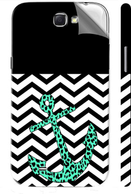 Snooky Samsung Galaxy Note 2 Mobile Skin(Black)