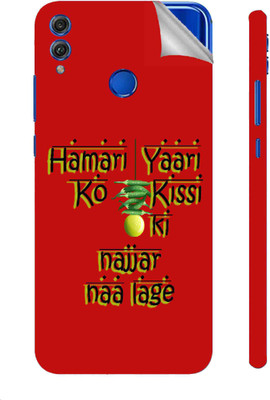Snooky Huawei Honor 8x Mobile Skin(Red)