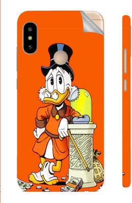 Snooky Mi Redmi 6 pro Mobile Skin(Red)