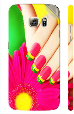 Snooky Samsung Galaxy S7 Edge Mobile Skin(Pink)