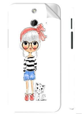 Snooky Htc One E8 Mobile Skin(White)