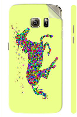 Snooky Samsung Galaxy S7 Edge Mobile Skin(Yellow)