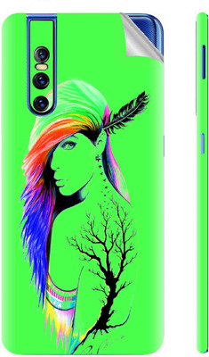 Snooky Vivo V15 Pro Mobile Skin(Green)
