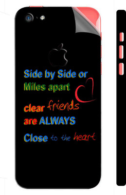 Snooky Apple iPhone 5c Mobile Skin(Black)