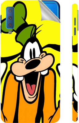 Snooky Samsung Galaxy A7 2018 Edition Mobile Skin(Yellow)