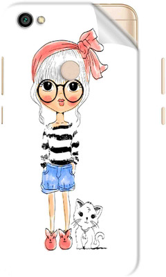 Snooky Mi Redmi Y1 Mobile Skin(White)