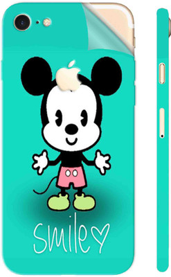 Snooky Apple iPhone 7 Mobile Skin(Green)