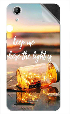 Snooky Micromax Canvas Selfie 2 Q340 Mobile Skin(Blue)