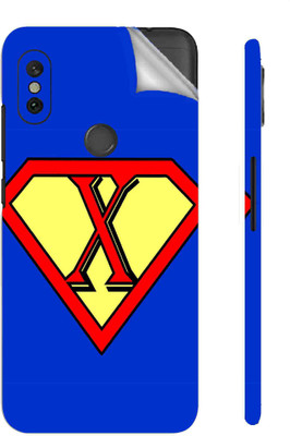 Snooky Mi Redmi Note 6 Pro Mobile Skin(Blue)
