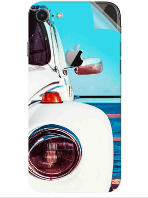 Snooky Apple Iphone 8 Mobile Skin(Blue)