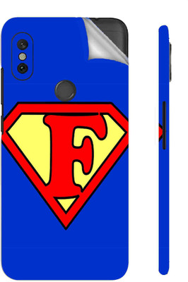 Snooky Mi Redmi Note 6 Pro Mobile Skin(Blue)