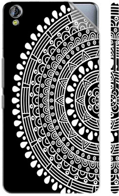 Snooky Micromax Canvas Juice 3 Plus Q394 Mobile Skin(Black)
