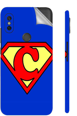 Snooky Mi Redmi Note 6 Pro Mobile Skin(Blue)