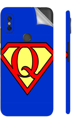 Snooky Mi Redmi Note 6 Pro Mobile Skin(Blue)