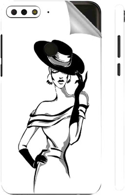 Snooky Huawei Y7 Prime 2018 Mobile Skin(White)