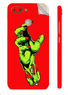 Snooky Mi Redmi 6 Mobile Skin(Red)