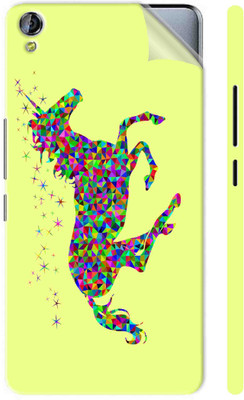 Snooky Micromax Canvas Juice 3 Plus Q394 Mobile Skin(Yellow)