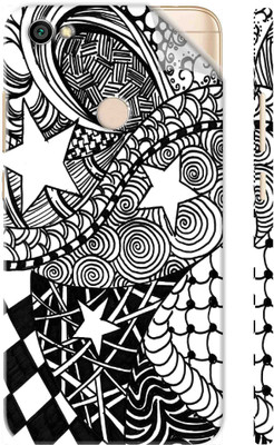 Snooky Mi Redmi Y1 Mobile Skin(Black)