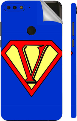 Snooky Huawei Y7 Prime 2018 Mobile Skin(Blue)