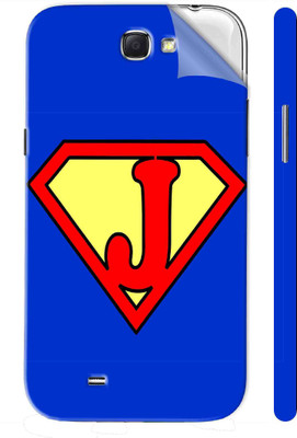 Snooky Samsung Galaxy Note 2 Mobile Skin(Blue)